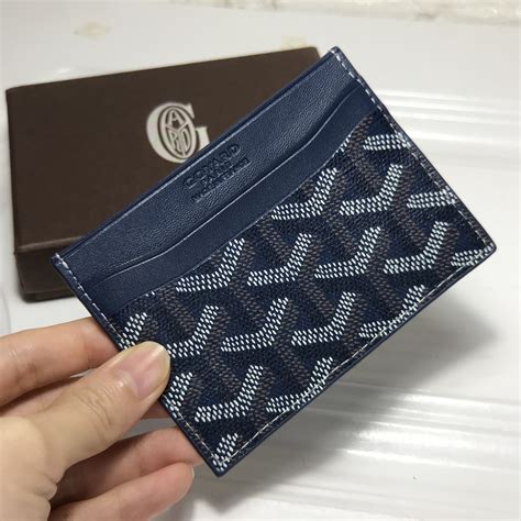 goyard cardholdwr|authentic Goyard card holder.